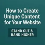 Unique content